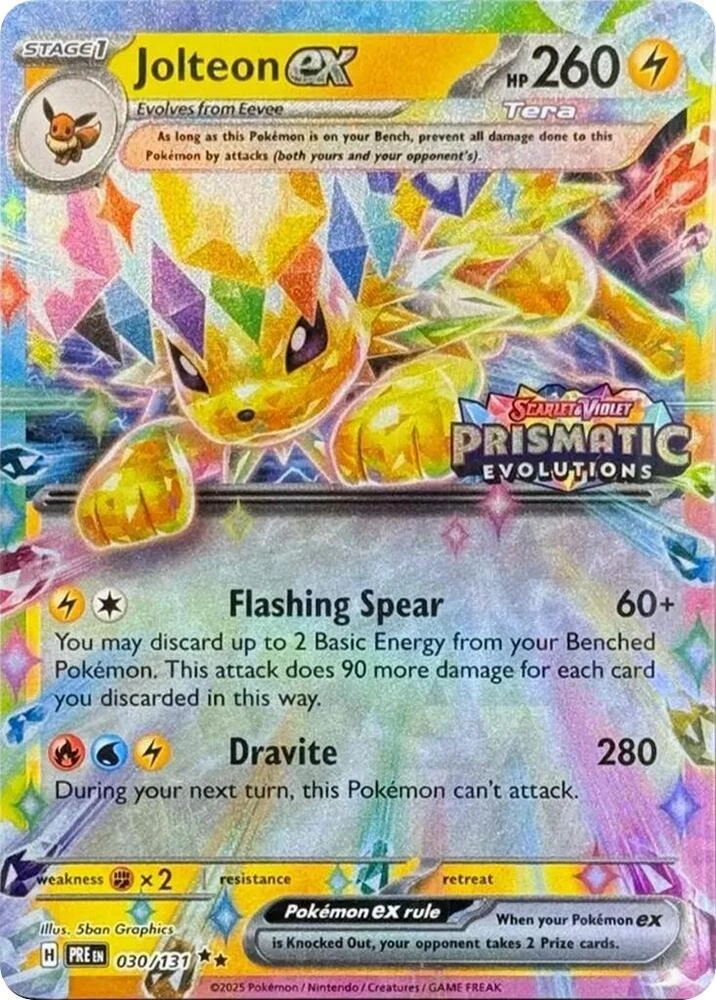 Jolteon Ex Stamped