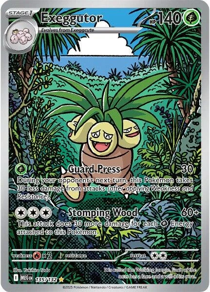 Exeggutor #135 · Mega Evolution (2025)