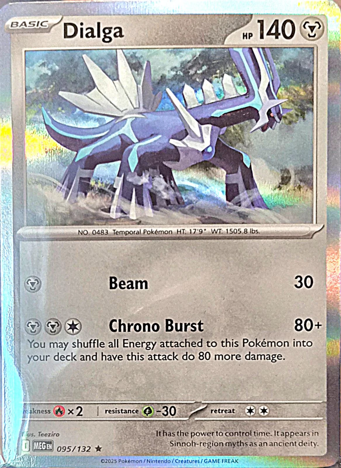 Dialga #95 · Mega Evolution (2025)