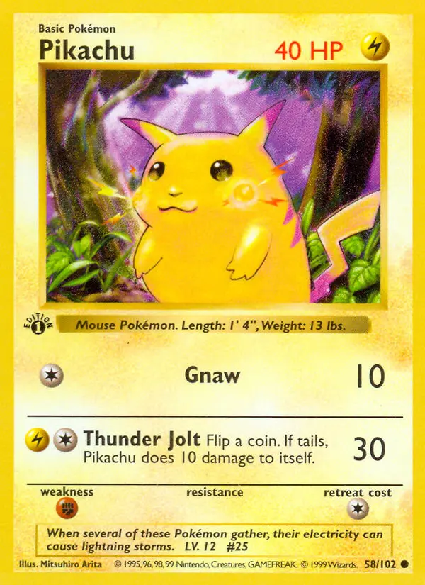 Pikachu E3 #58 · Base Set (1999)