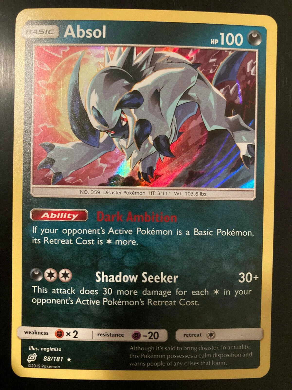 Absol Holo