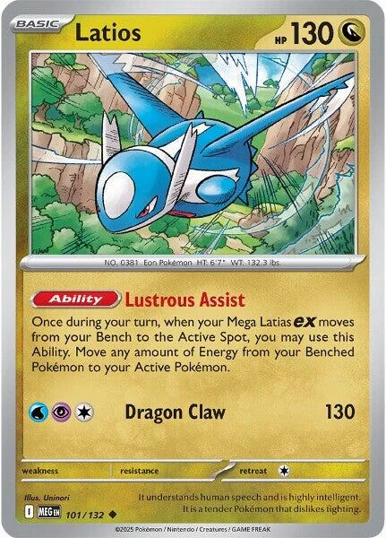 Latios #101 · Mega Evolution (2025)