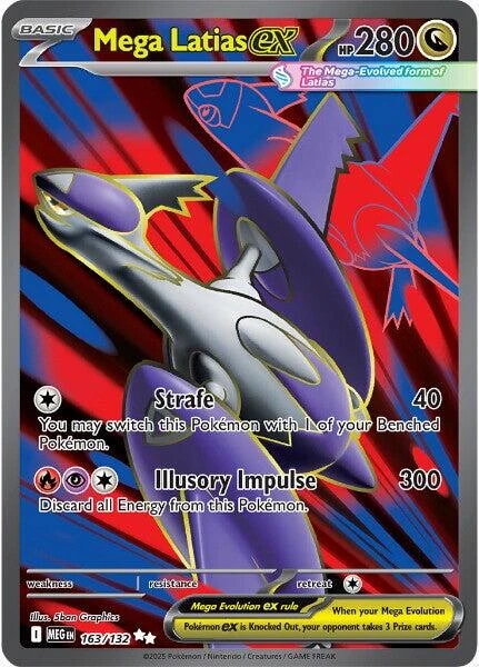 Mega Latias Ex #163 · Mega Evolution (2025)