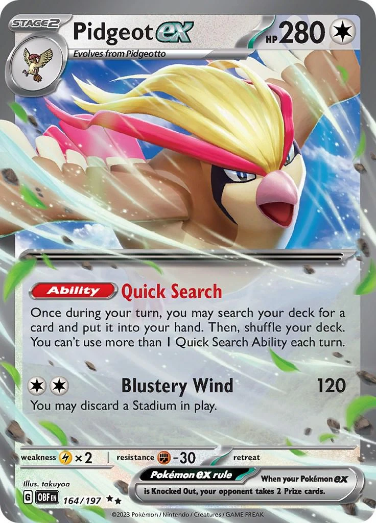 Pidgeot Ex