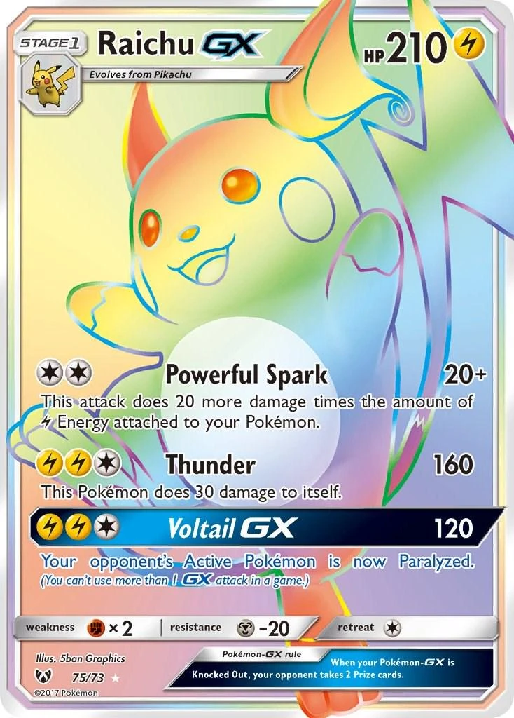 Raichu Gx