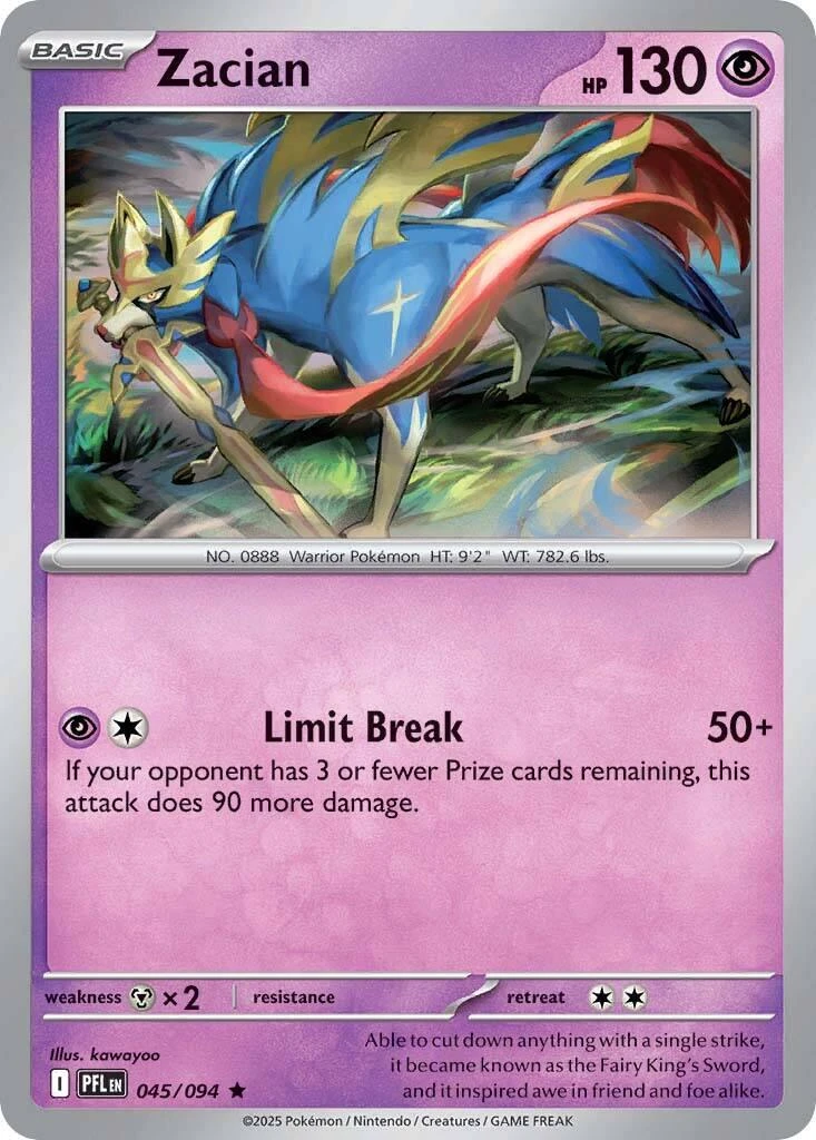 Zacian Holo