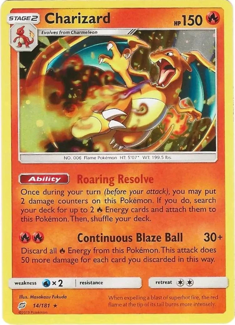 Charizard Cosmos Holo