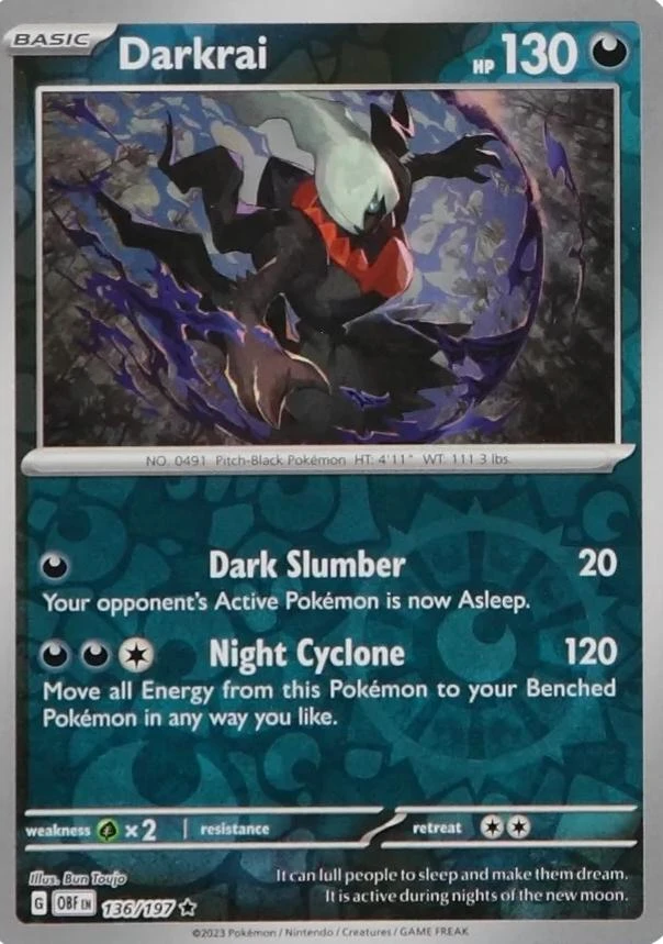 Darkrai Reverse Holo