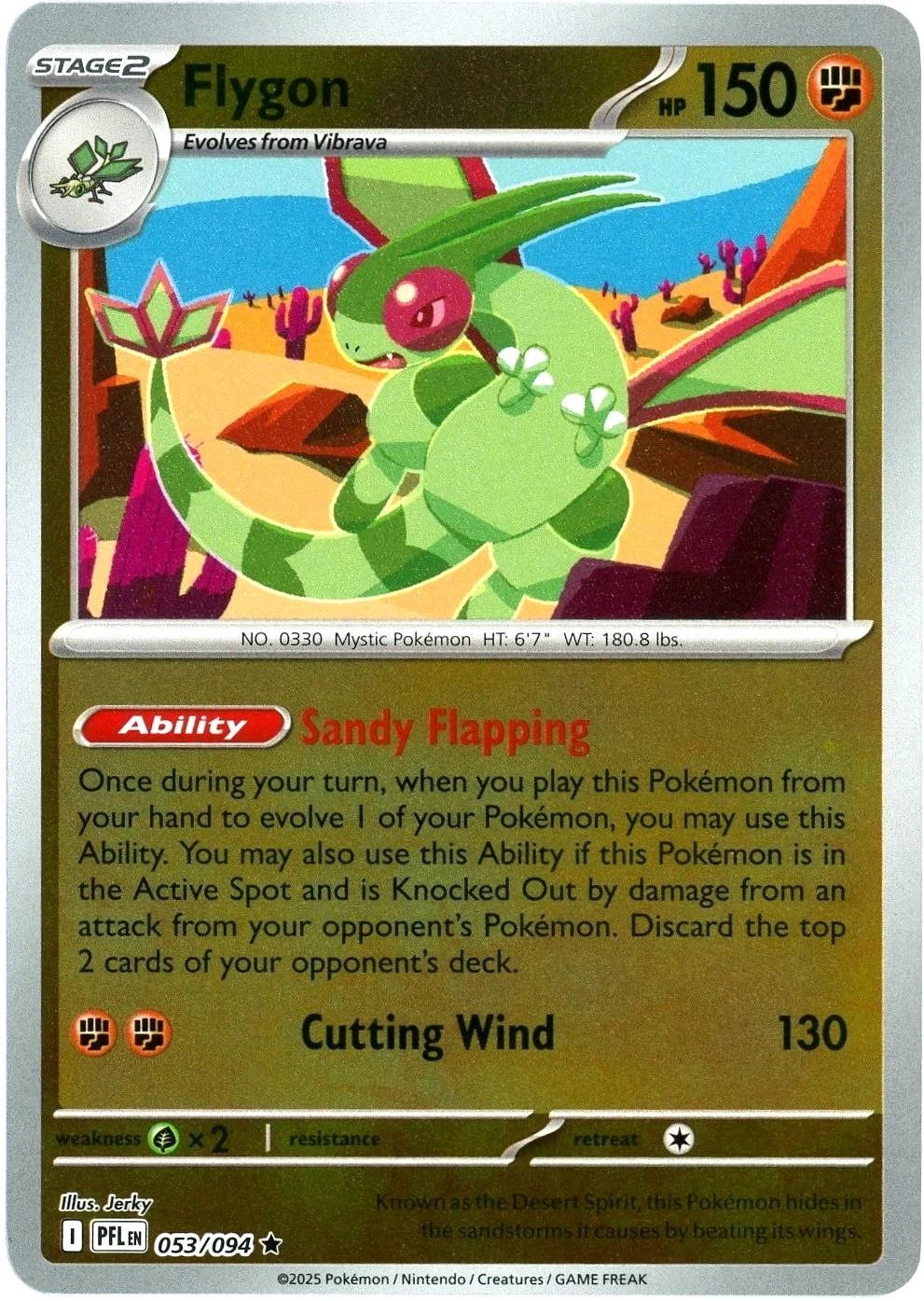 Flygon Reverse Holo