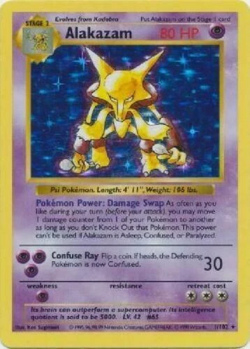 Alakazam Shadowless