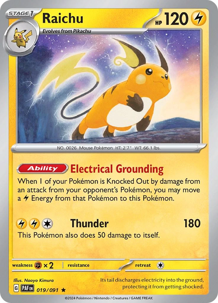 Raichu Holo