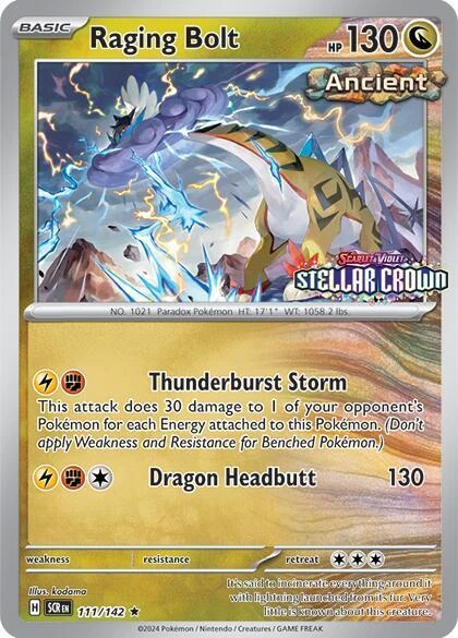 Raging Bolt Stamped