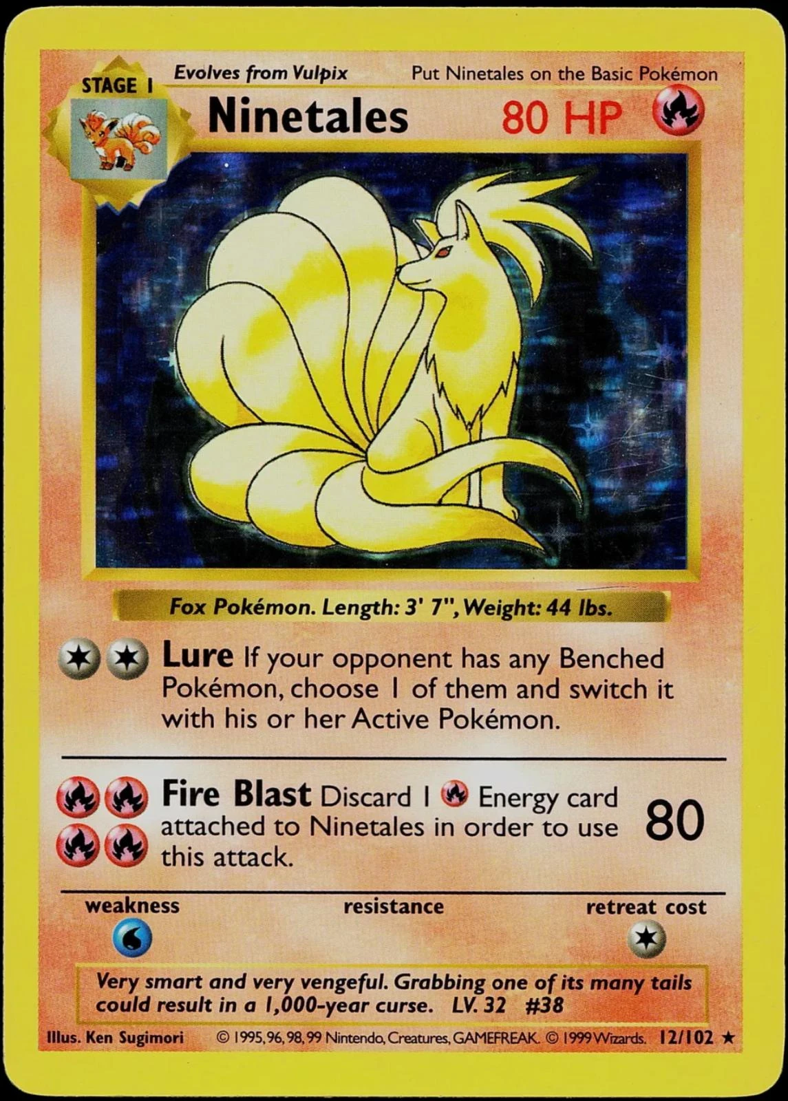 Ninetales Shadowless