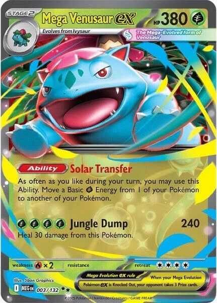 Mega Venusaur Ex #3 · Mega Evolution (2025)