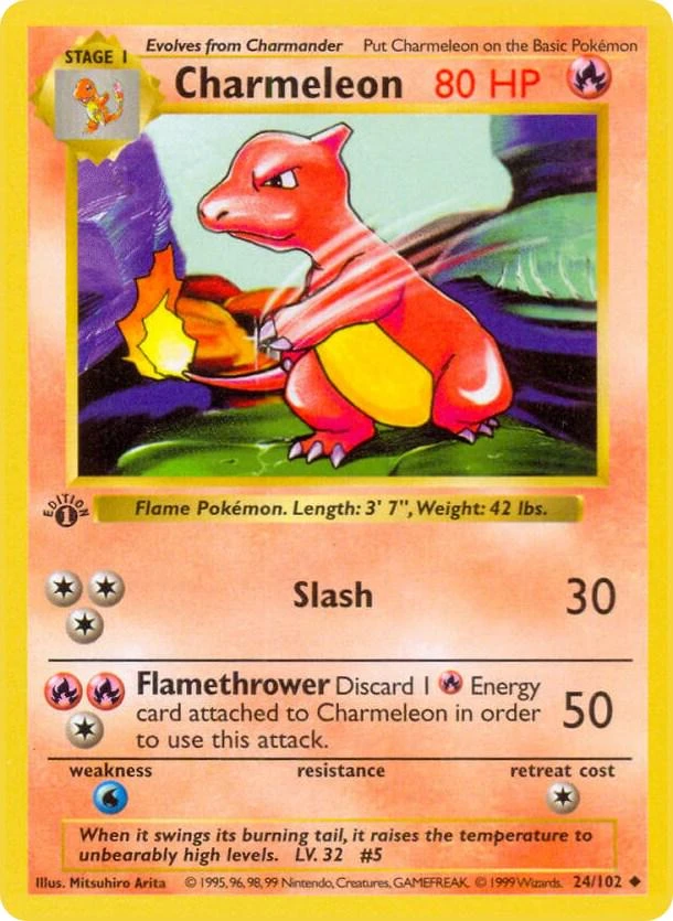 Charmeleon 1st Edition