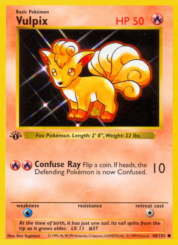 Vulpix #68 · Base Set (1999)