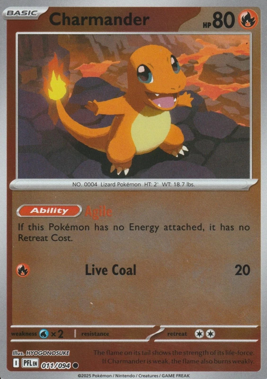Charmander Reverse Holo