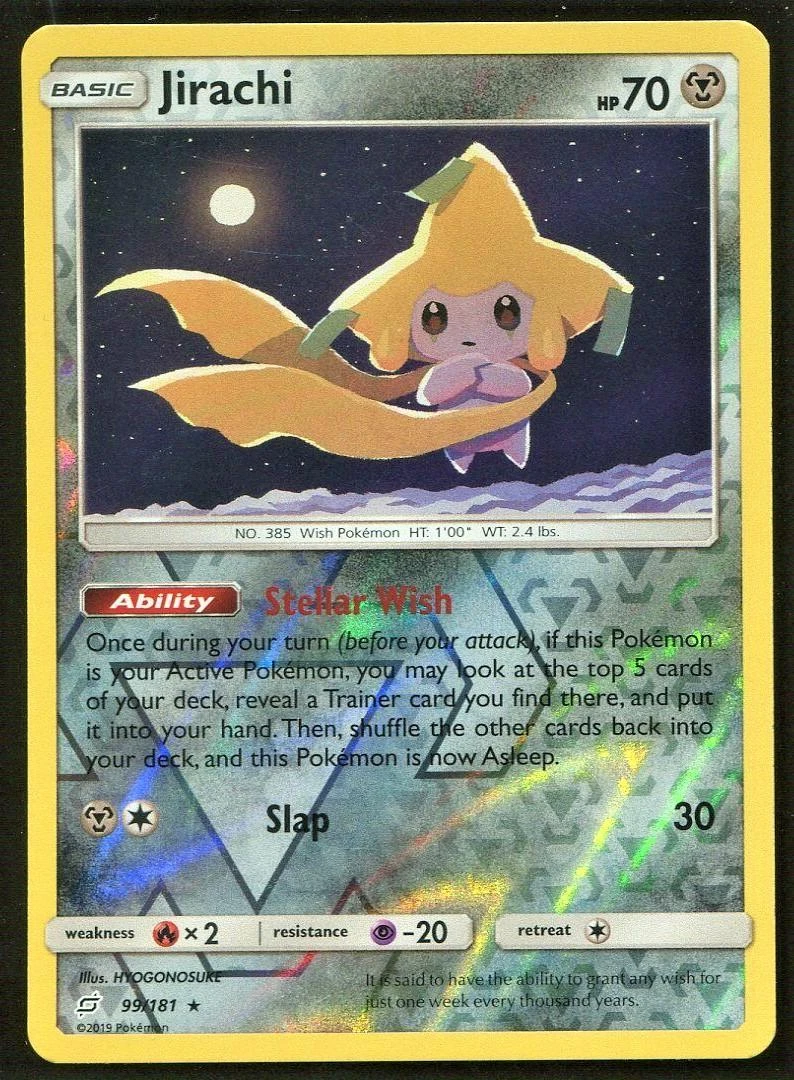 Jirachi Reverse Holo