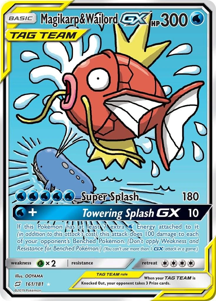 Magikarp &amp; Wailord Gx
