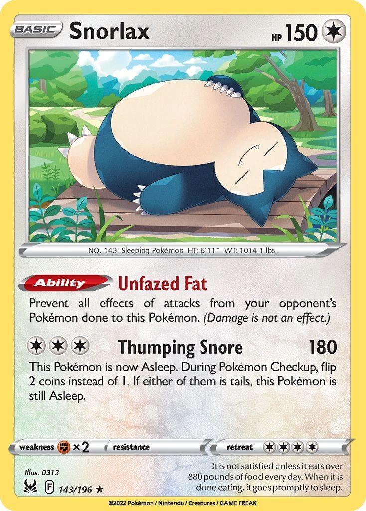 Snorlax Holo