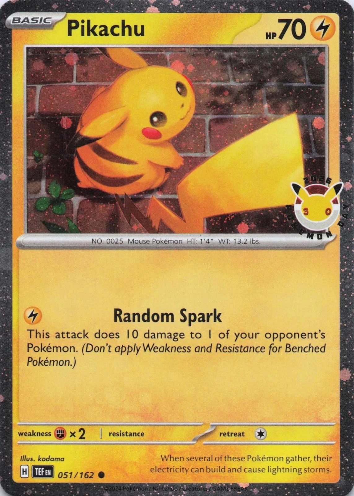 Pikachu 2026 Pokemon Day