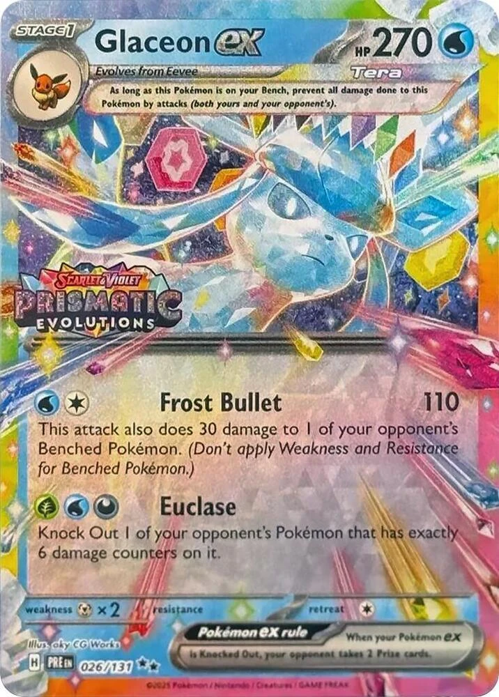 Glaceon Ex Stamped