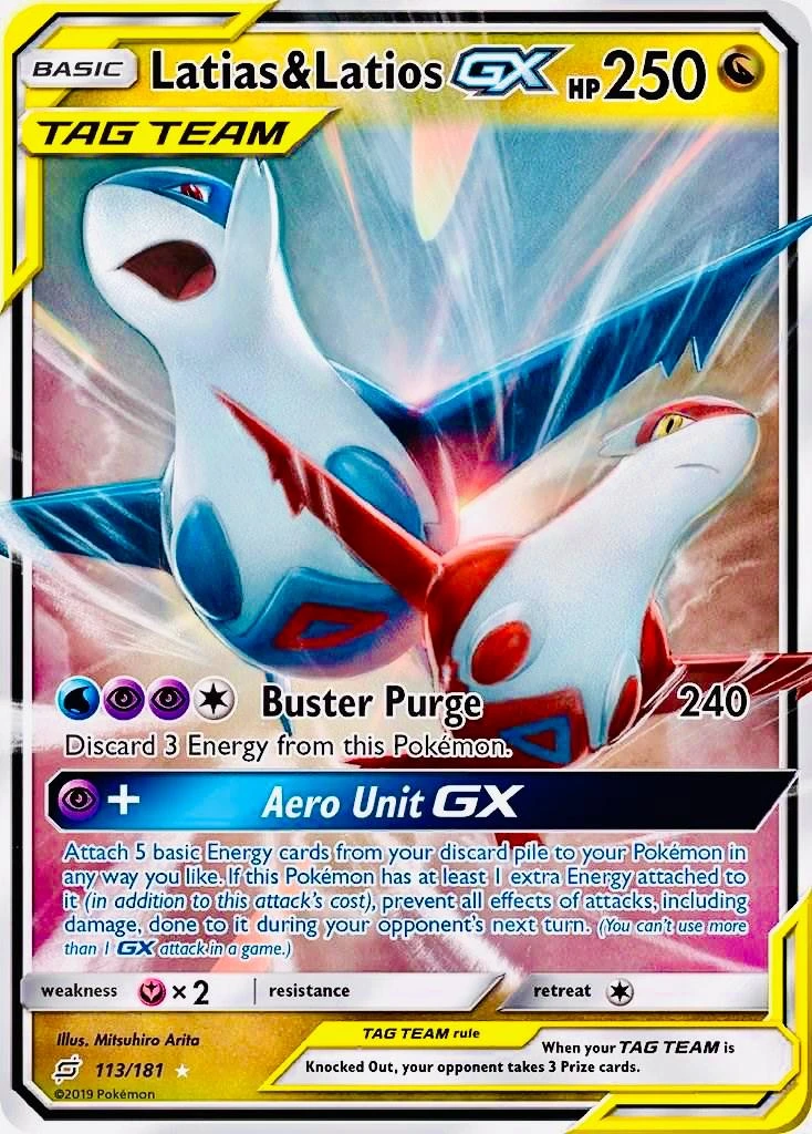 Latias &amp; Latios Gx