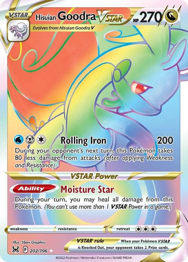 Hisuian Goodra Vstar