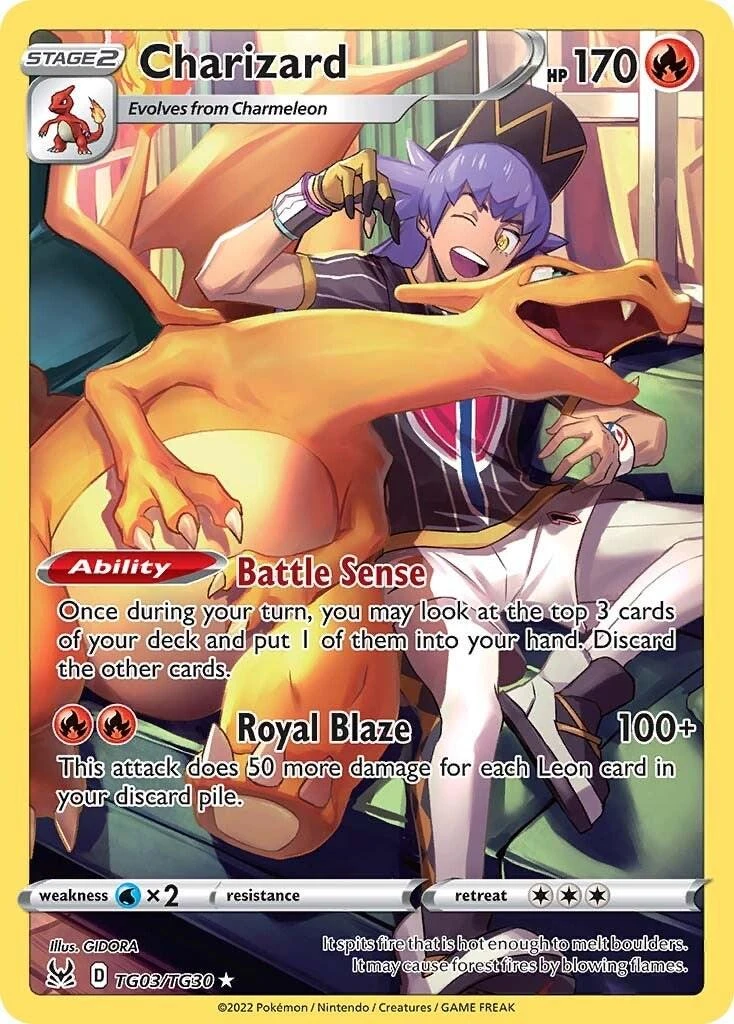 Charizard Tg03 · Lost Origin (2022)