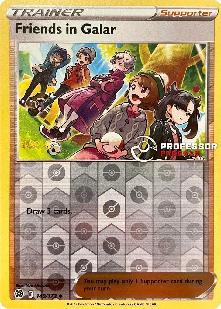 Friends In Galar Professor Program Top 8