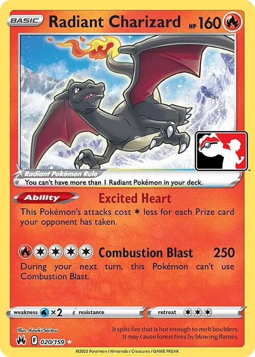 Radiant Charizard Prize Pack