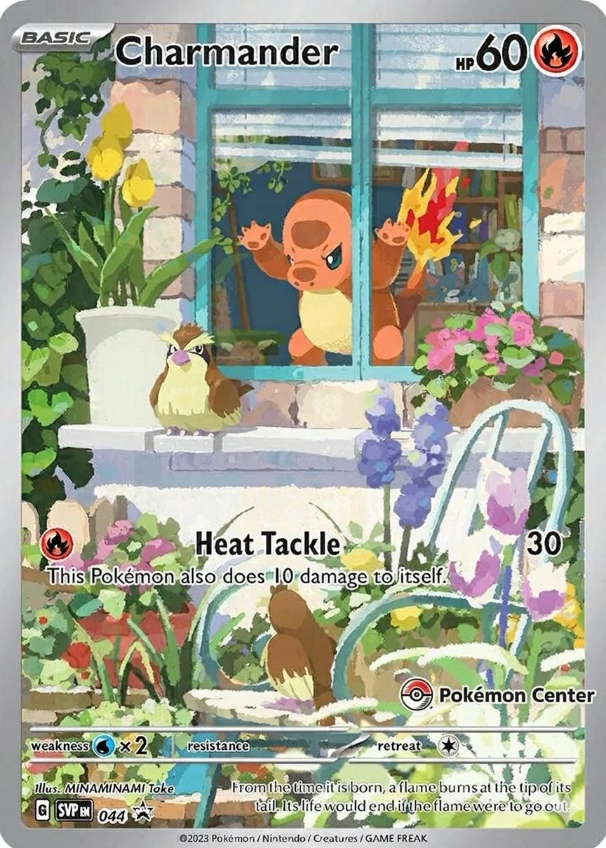 Charmander Pokemon Center