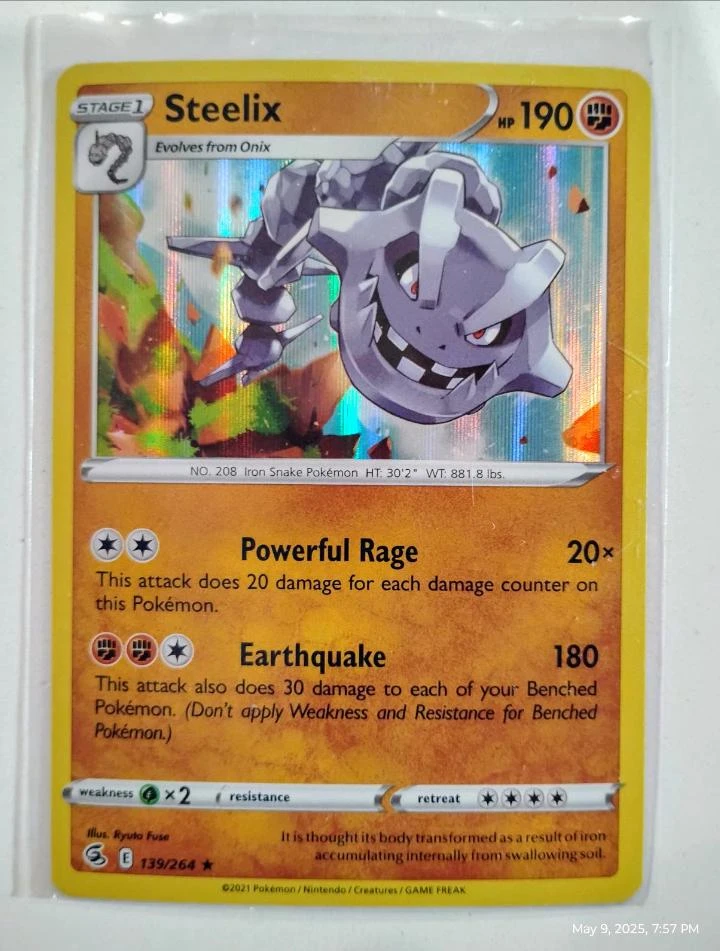 Steelix Holo