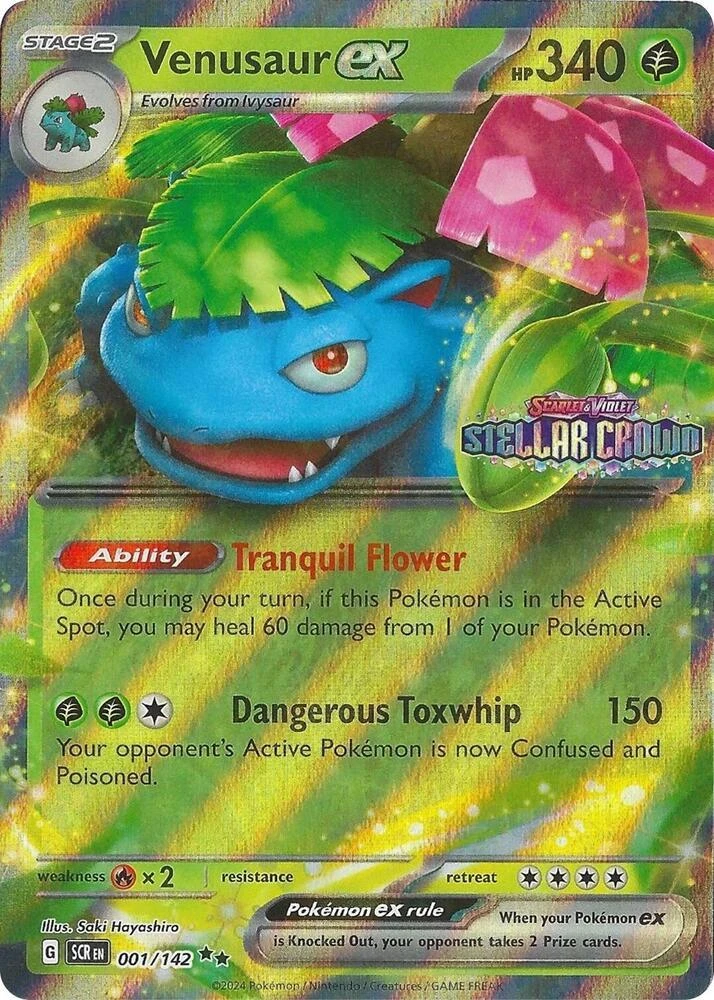 Venusaur Ex Stamped